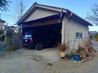 青梅市 車庫解体　ビフォー