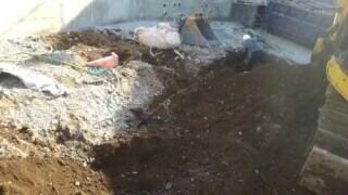 八王子市RC造解体工事3 整地完了　ビフォー
