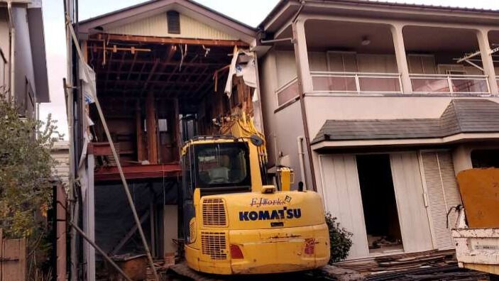 今日は青梅市で行った木造家屋の解体工事を紹介します！😊