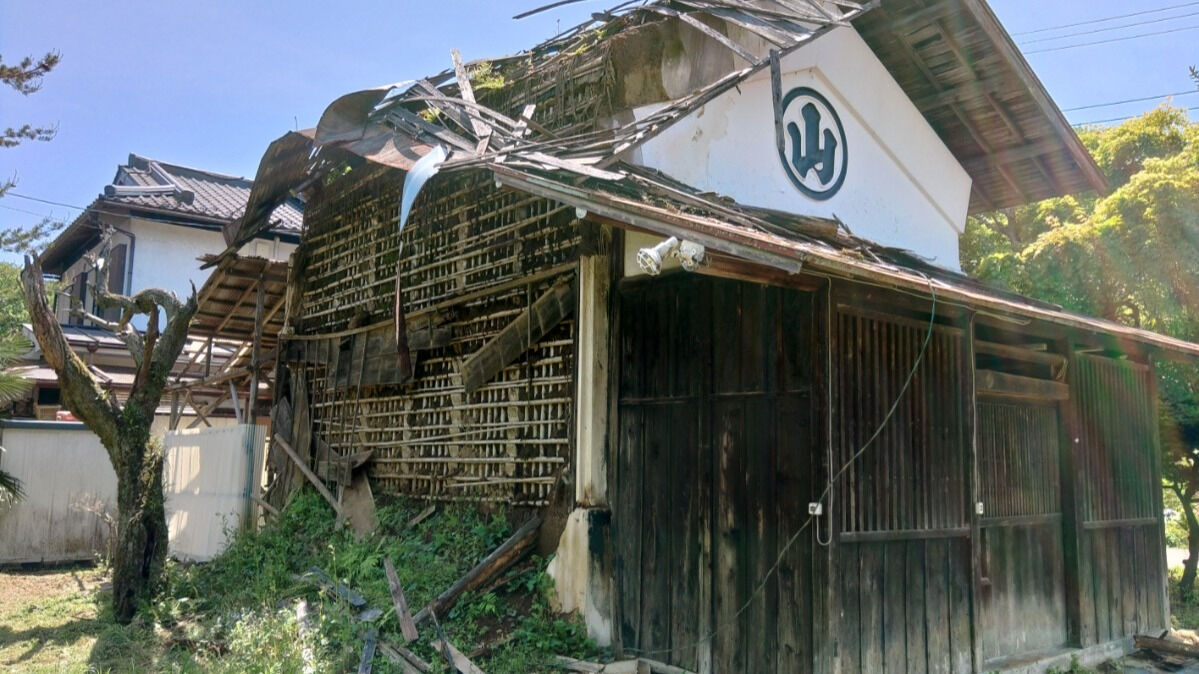 青梅市の土蔵解体で～す💭