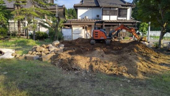青梅市の土蔵解体で～す💭