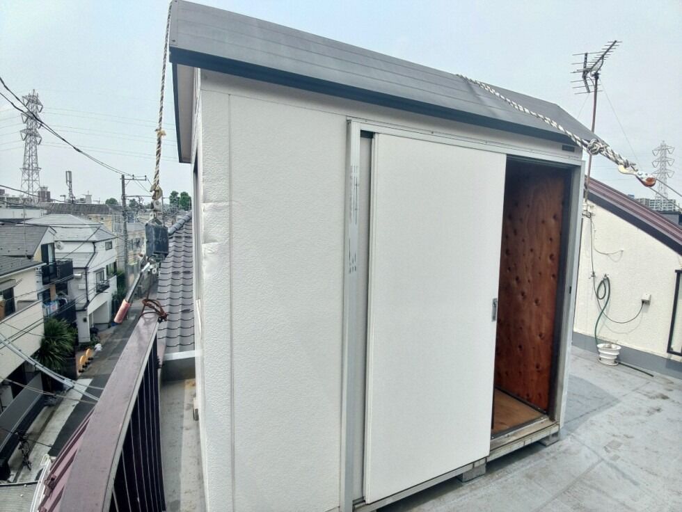 プレハブ解体2